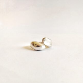 Adjustable sterling silver pinky ring