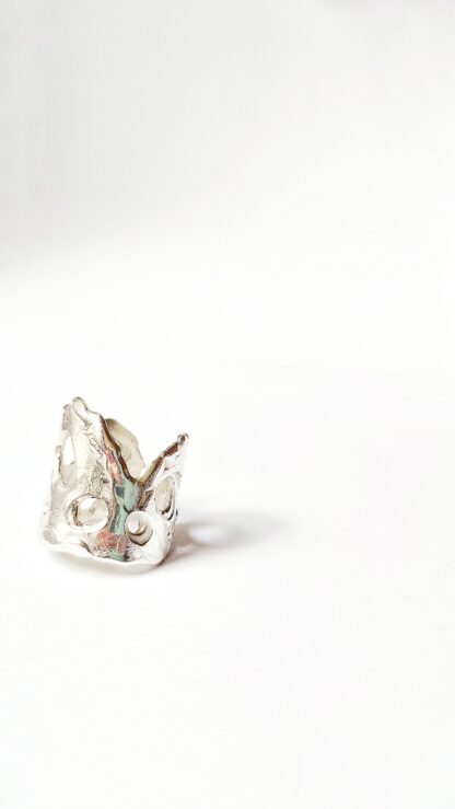 Melted Organic wide ring