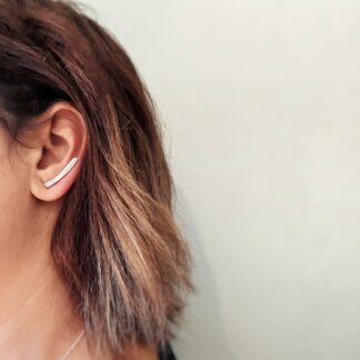 Herringbone earclimber