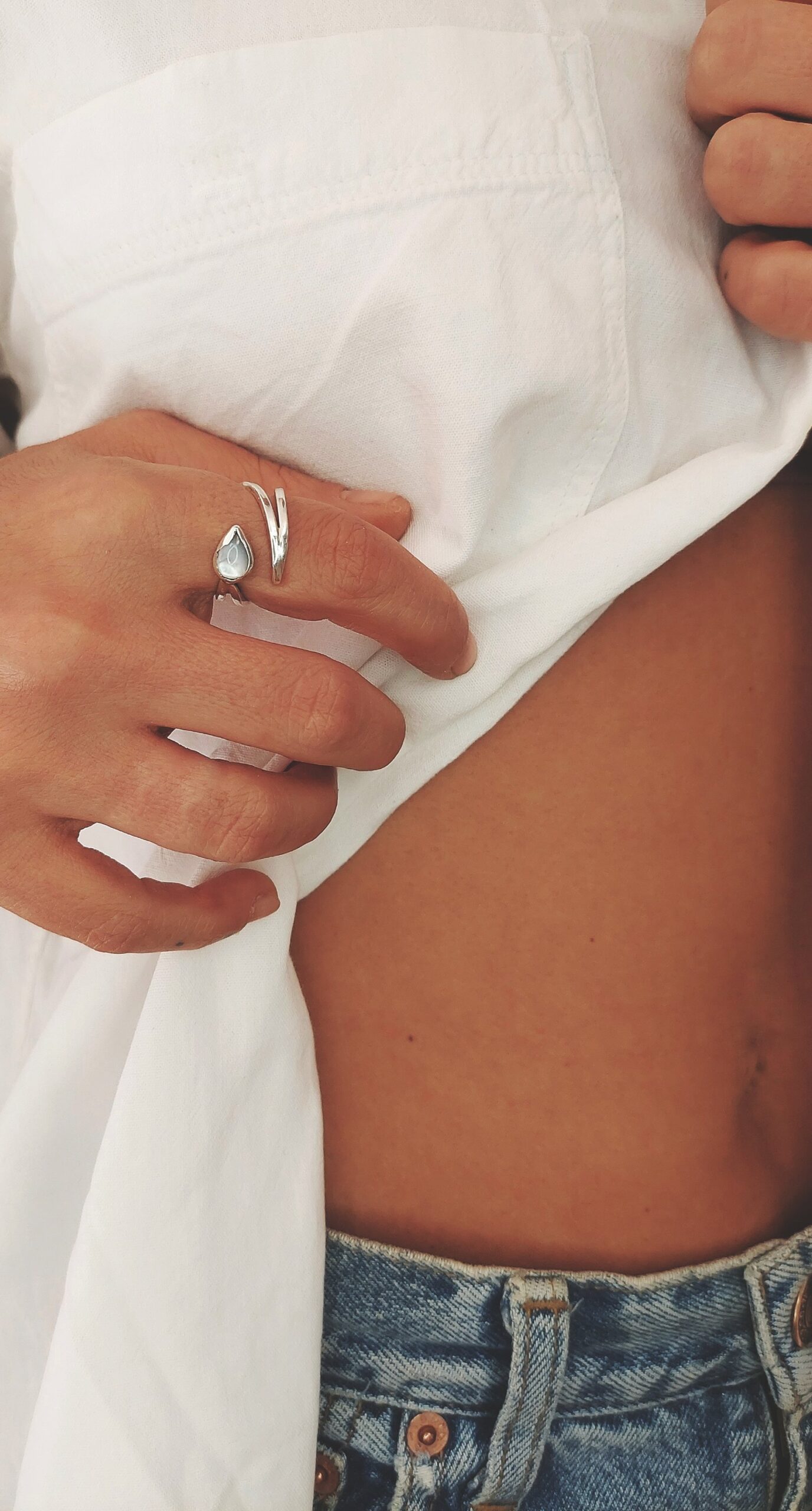 fildisi teardrop ring - Image 9