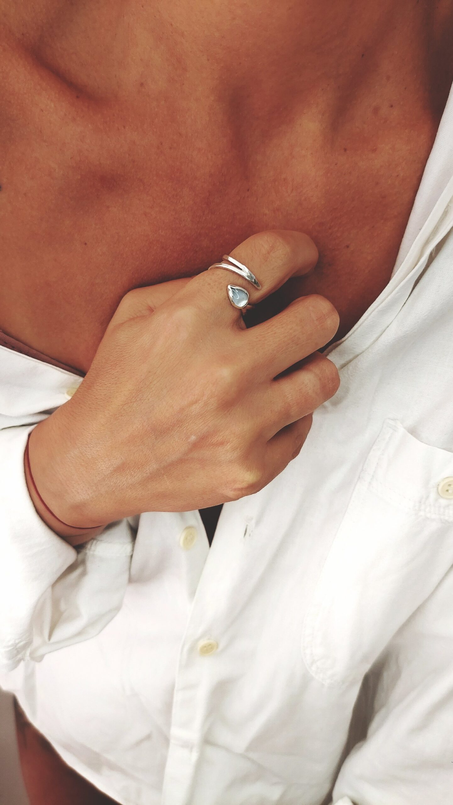 fildisi teardrop ring - Image 4