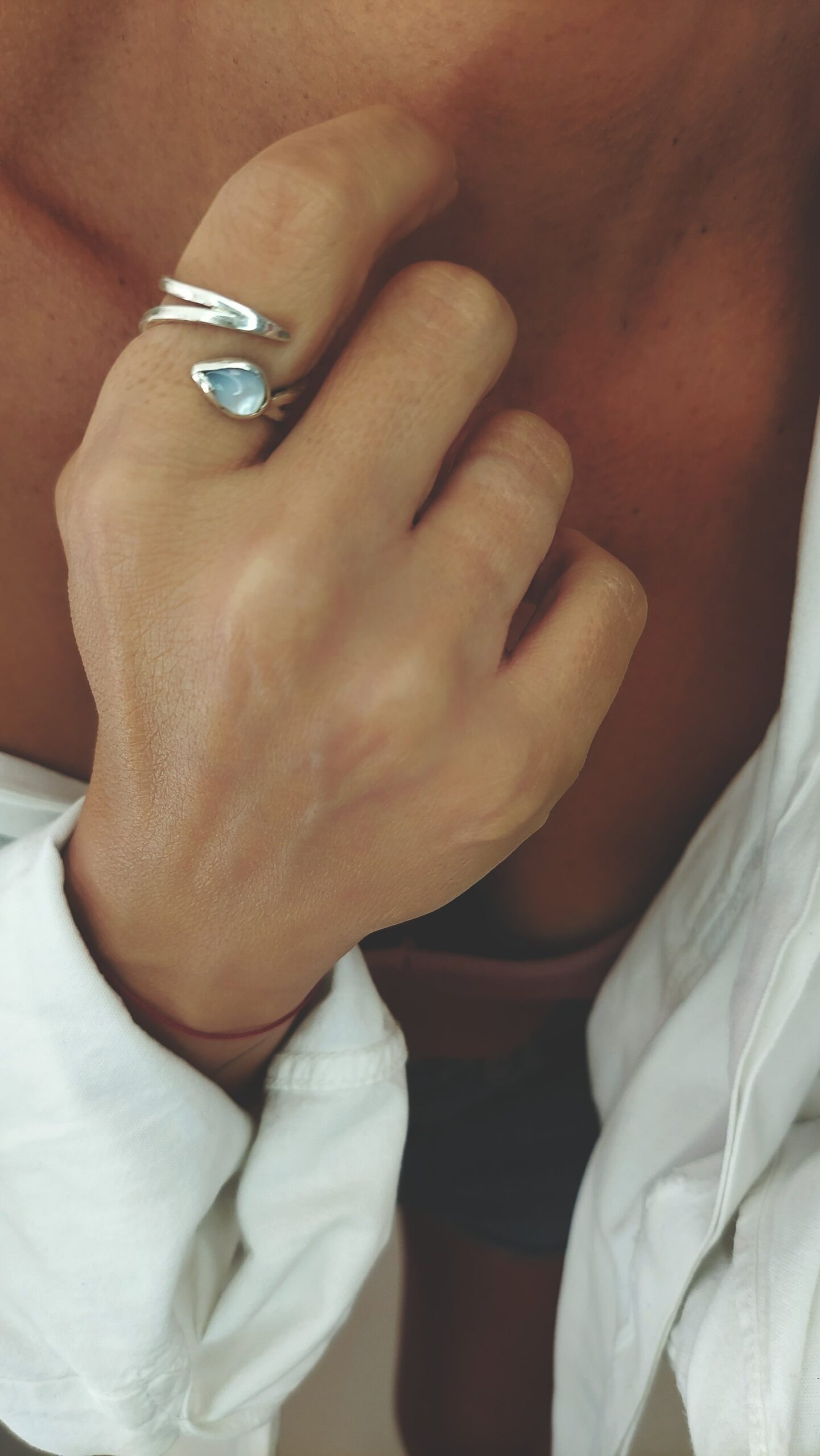 fildisi teardrop ring - Image 3