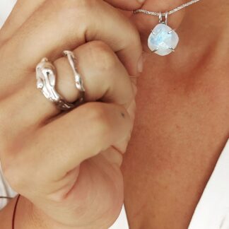 moonstone unique necklace