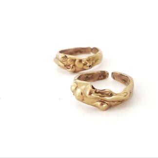 bronze raw ring