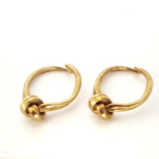 bronze knot ring