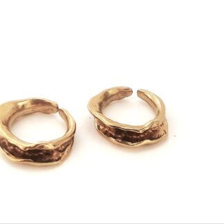 bronze fold ring