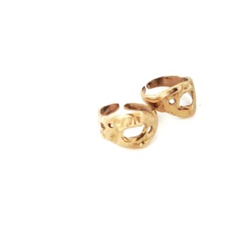 bronze eye ring