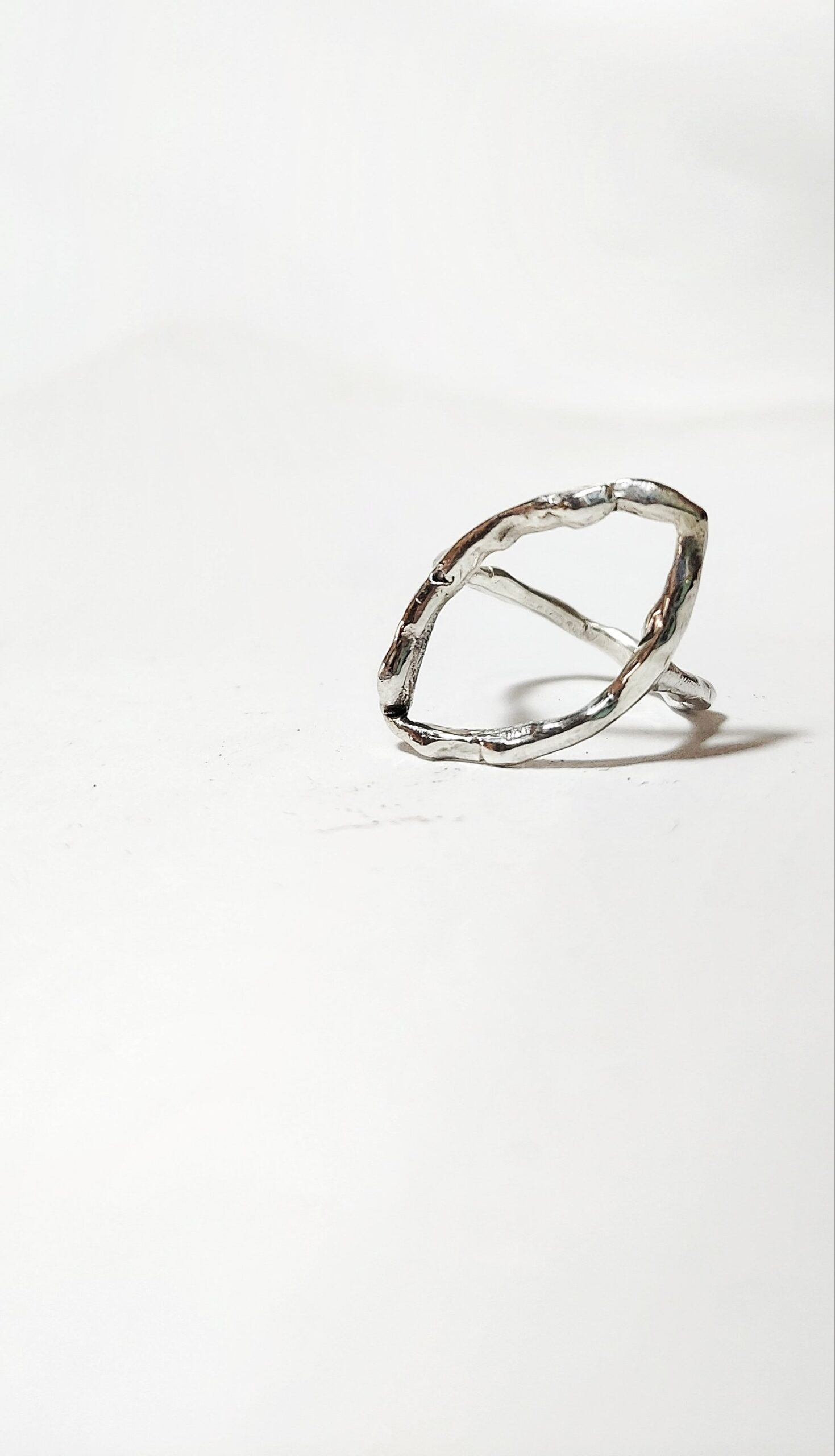 Leaf silver ring - Image 2
