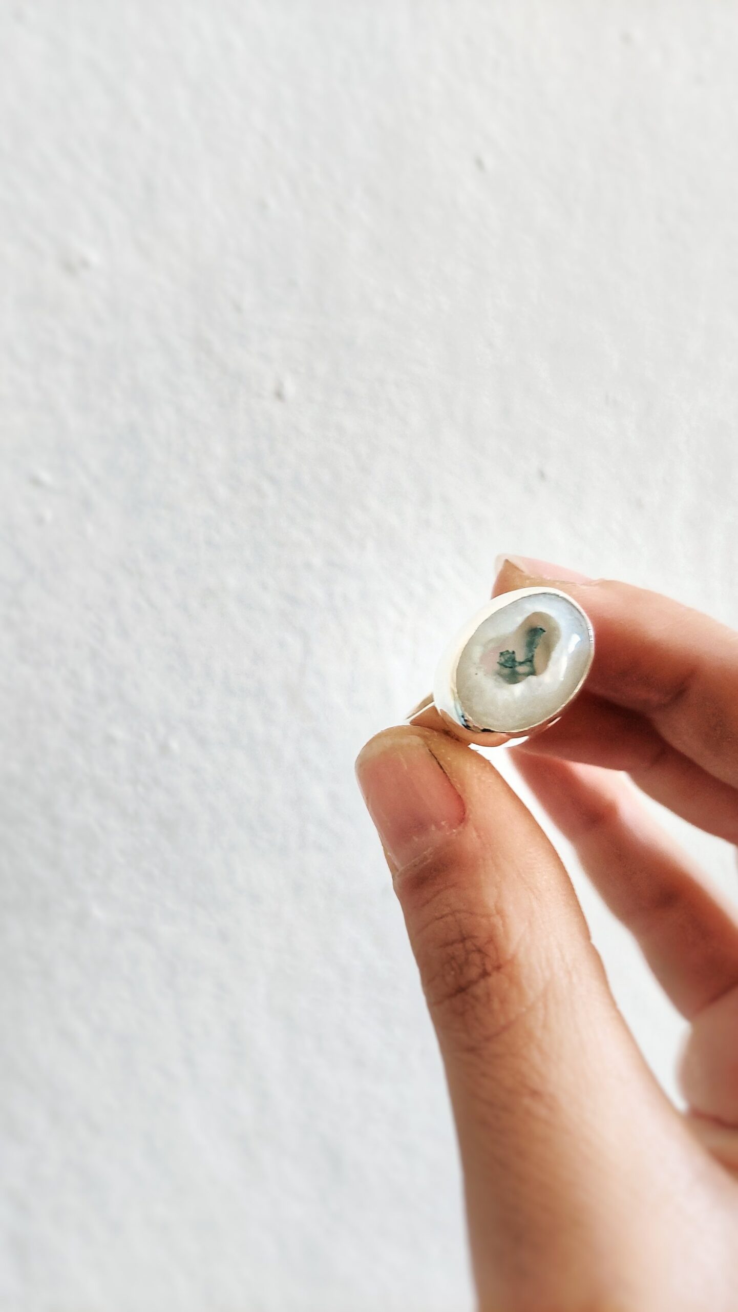 Serotonin Agate Silver ring